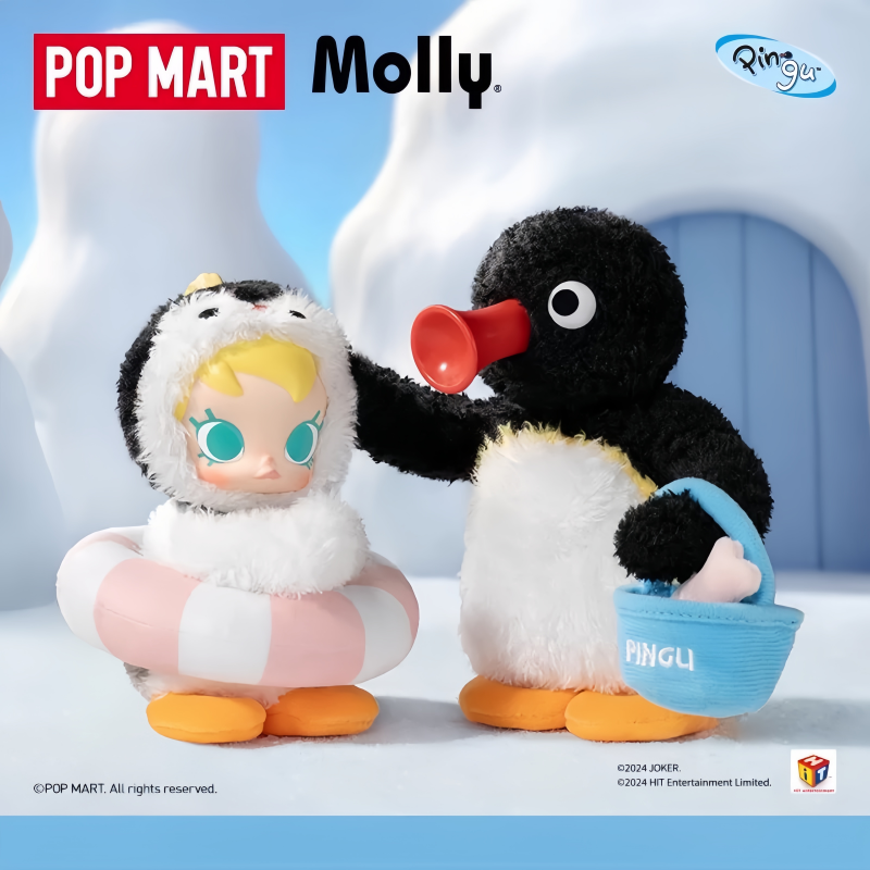Baby Products 1 Year - POP MART Baby Molly X Pingu