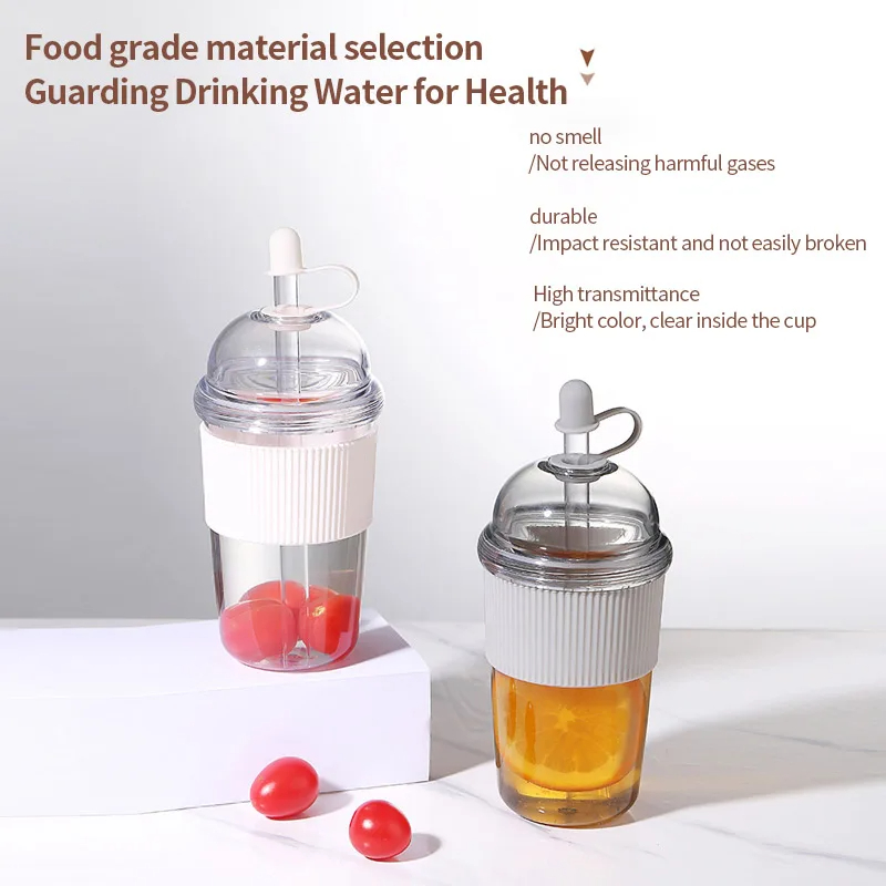 1pc 430ml Portable Flip Straw  - Portable Bottle Warmer ulasan dan harga