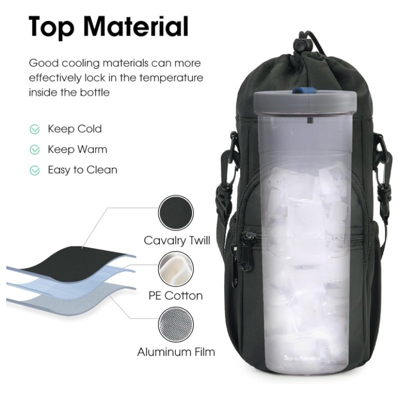 Water Bottle Holder with Strap - Portable Bottle Warmer ulasan dan harga