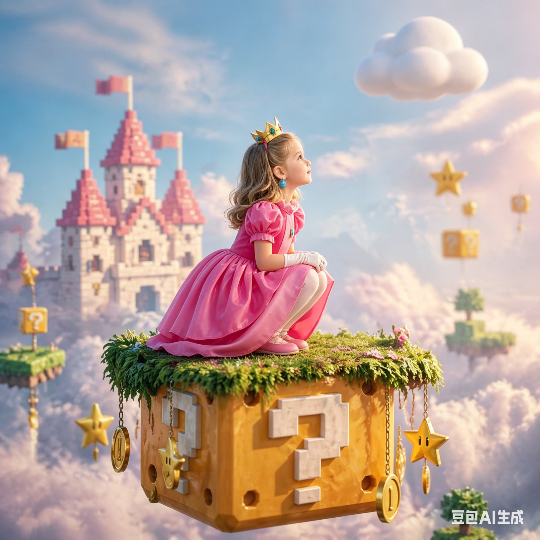 Princess Peach Style Dress Up  - Baby Products Gift ulasan dan harga
