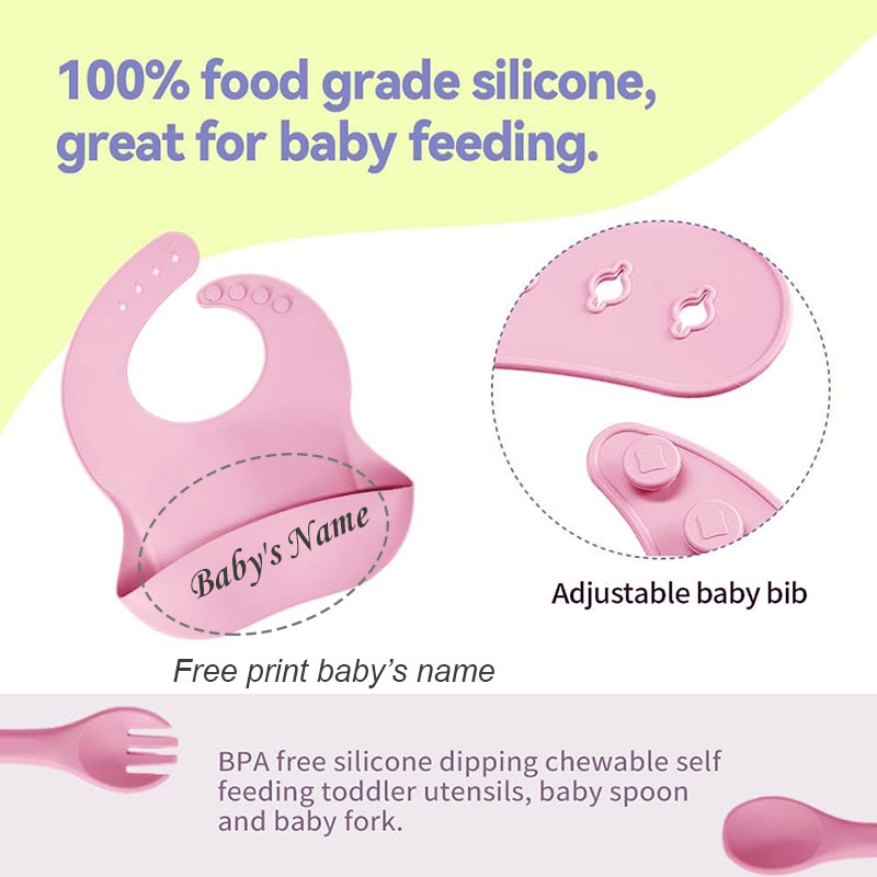 Baby Silicone Tableware Person - Baby Led Weaning Set ulasan dan harga