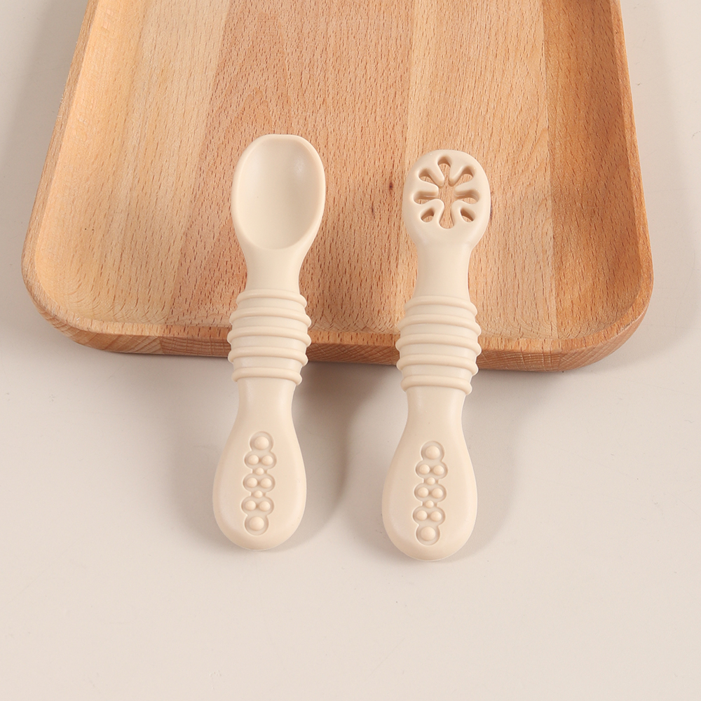 2PCS Silicone Baby Feeding Spo - Baby Led Weaning Set ulasan dan harga