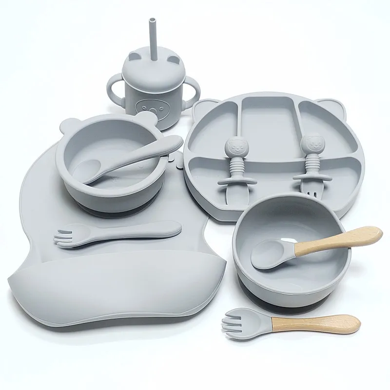 11pcs Children's Tableware Set - Baby Led Weaning Set ulasan dan harga