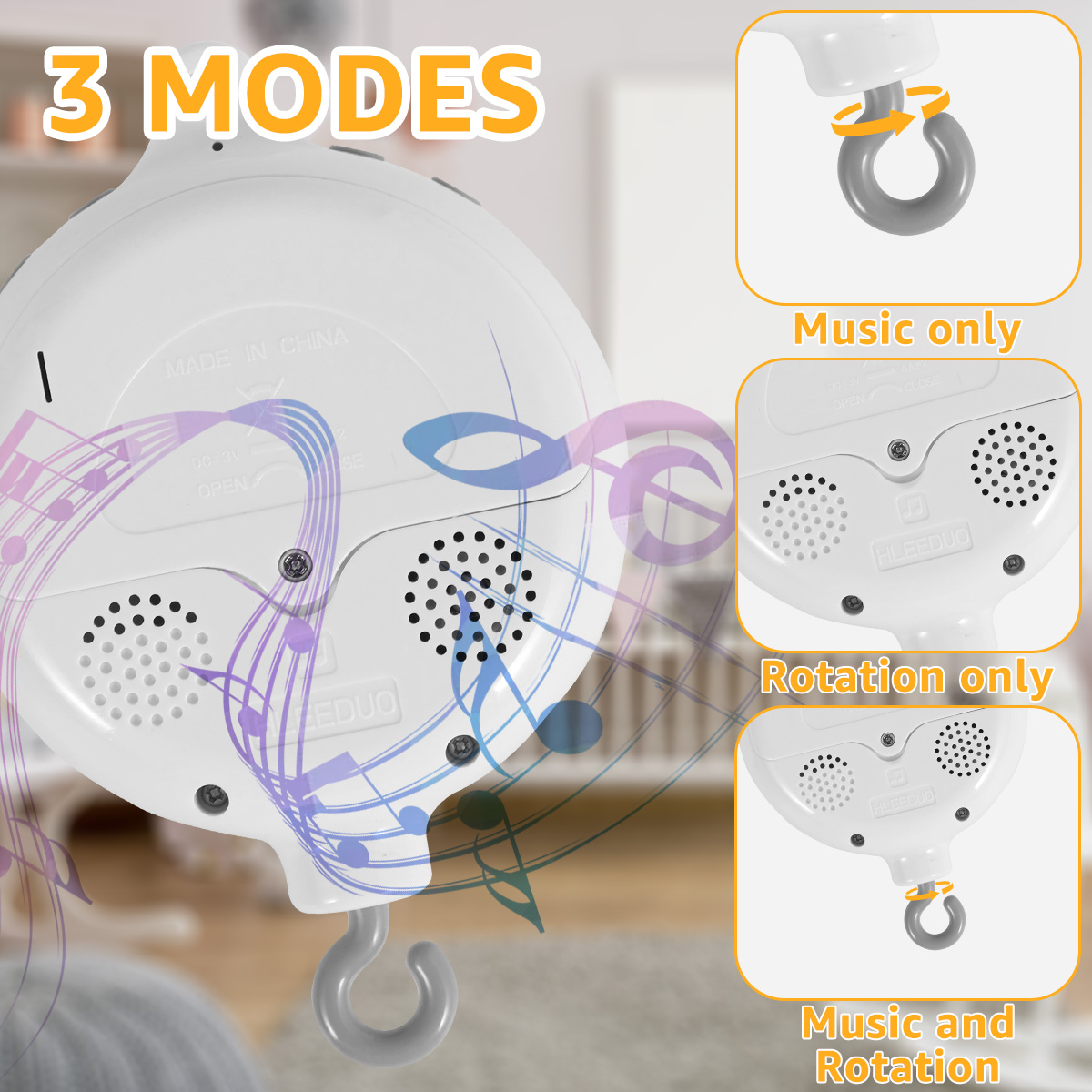 Baby Rotating Music Box ABS Ba - Baby Products Gift ulasan dan harga