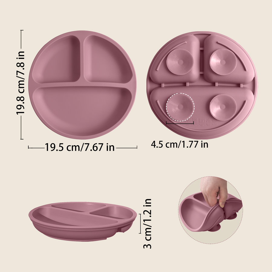 1PCS Baby Sucker Silicone Dini - Baby Led Weaning Set ulasan dan harga