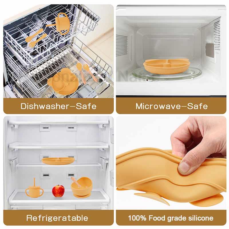 Feeding Set Silicone For Baby  - Baby Led Weaning Set ulasan dan harga