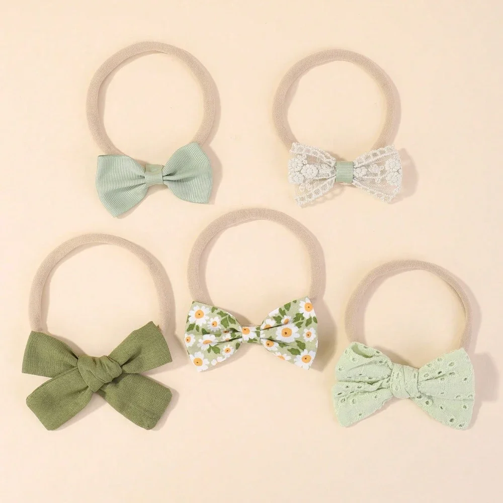 5Pcs/Set Baby Elastic Headband - Baby Products Gift ulasan dan harga