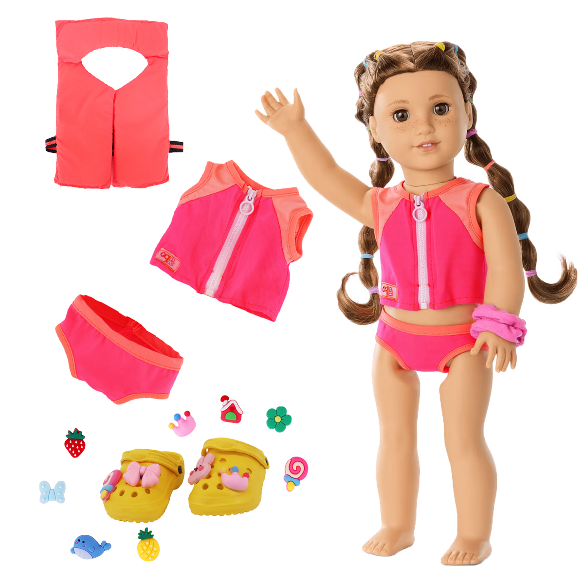 Head Flower Swimsuit Fish Scal - Baby Products 1 Year ulasan dan harga