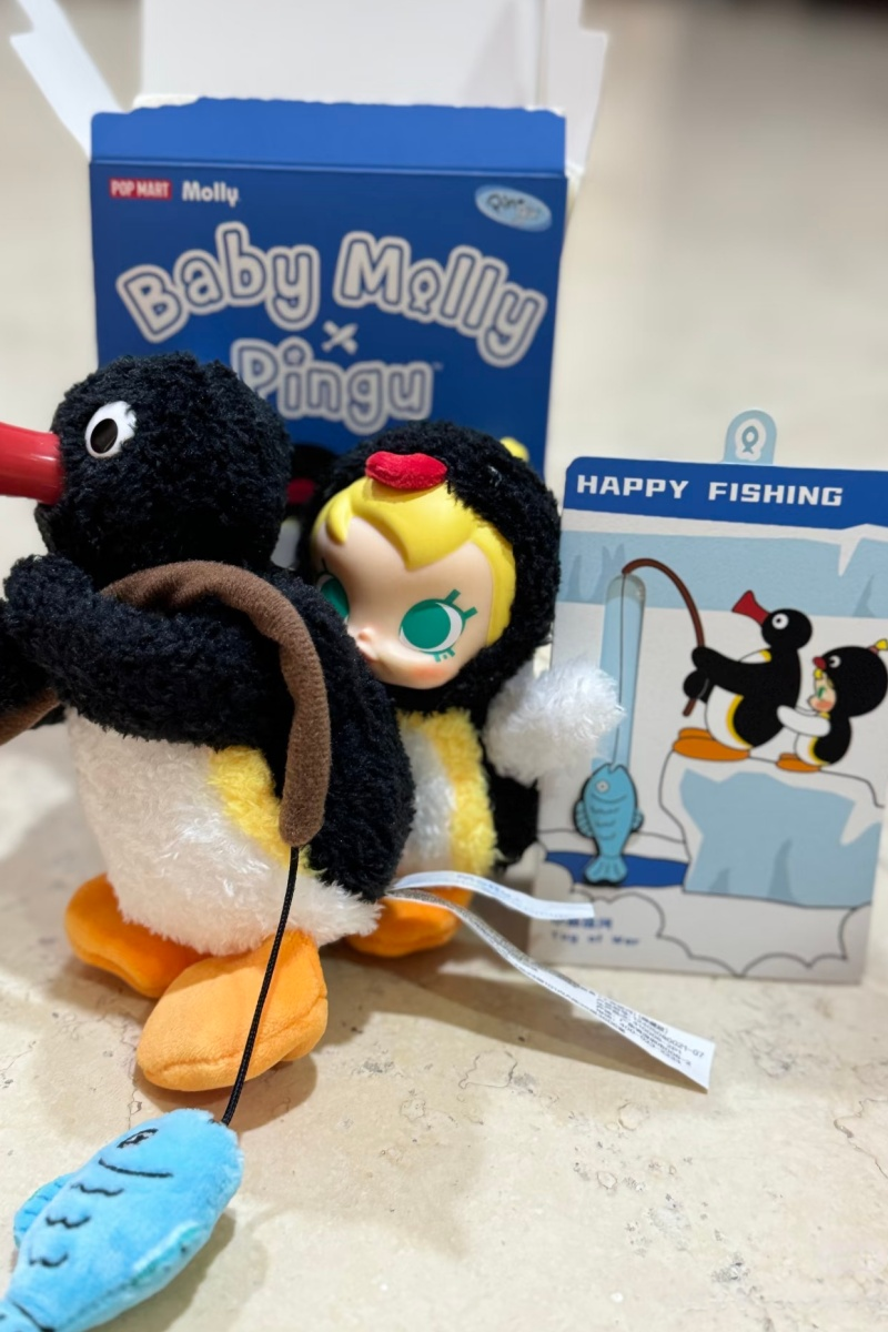 POP MART Baby Molly X Pingu Ha - Baby Products 1 Year ulasan dan harga