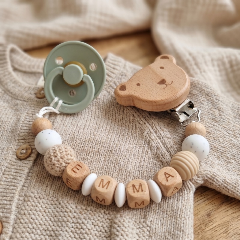 Personalized Pacifier Clip Cus - Baby Products Gift ulasan dan harga