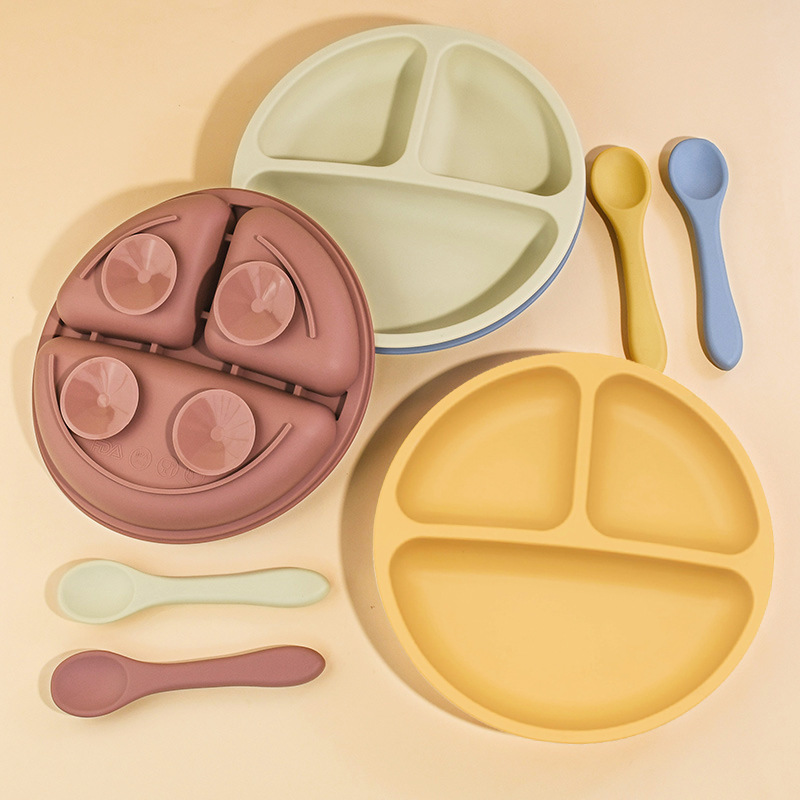 5Pcs Silicone Baby Feeding Set - Baby Led Weaning Set ulasan dan harga