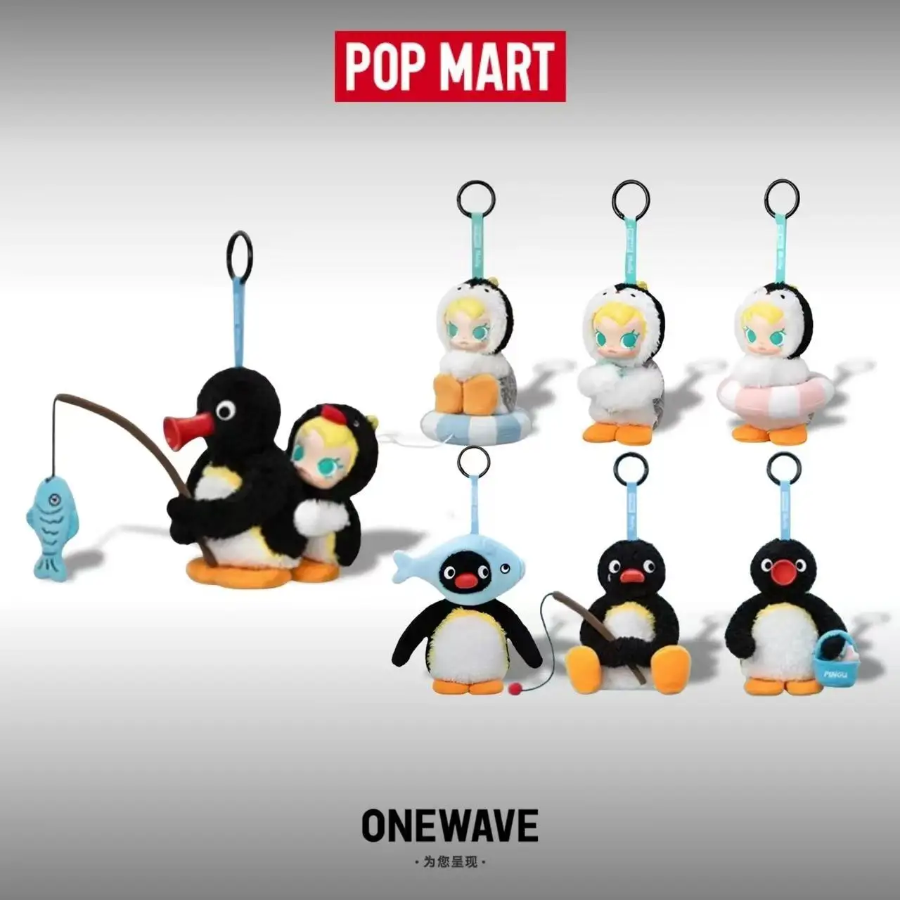 POP MART Baby Molly X Pingu Ha - Baby Products China ulasan dan harga