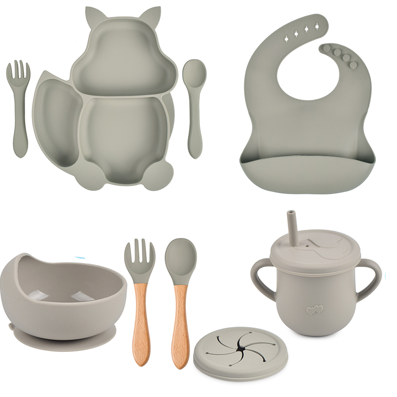Dinnerware Set Plates and Bowl - Baby Led Weaning Set ulasan dan harga