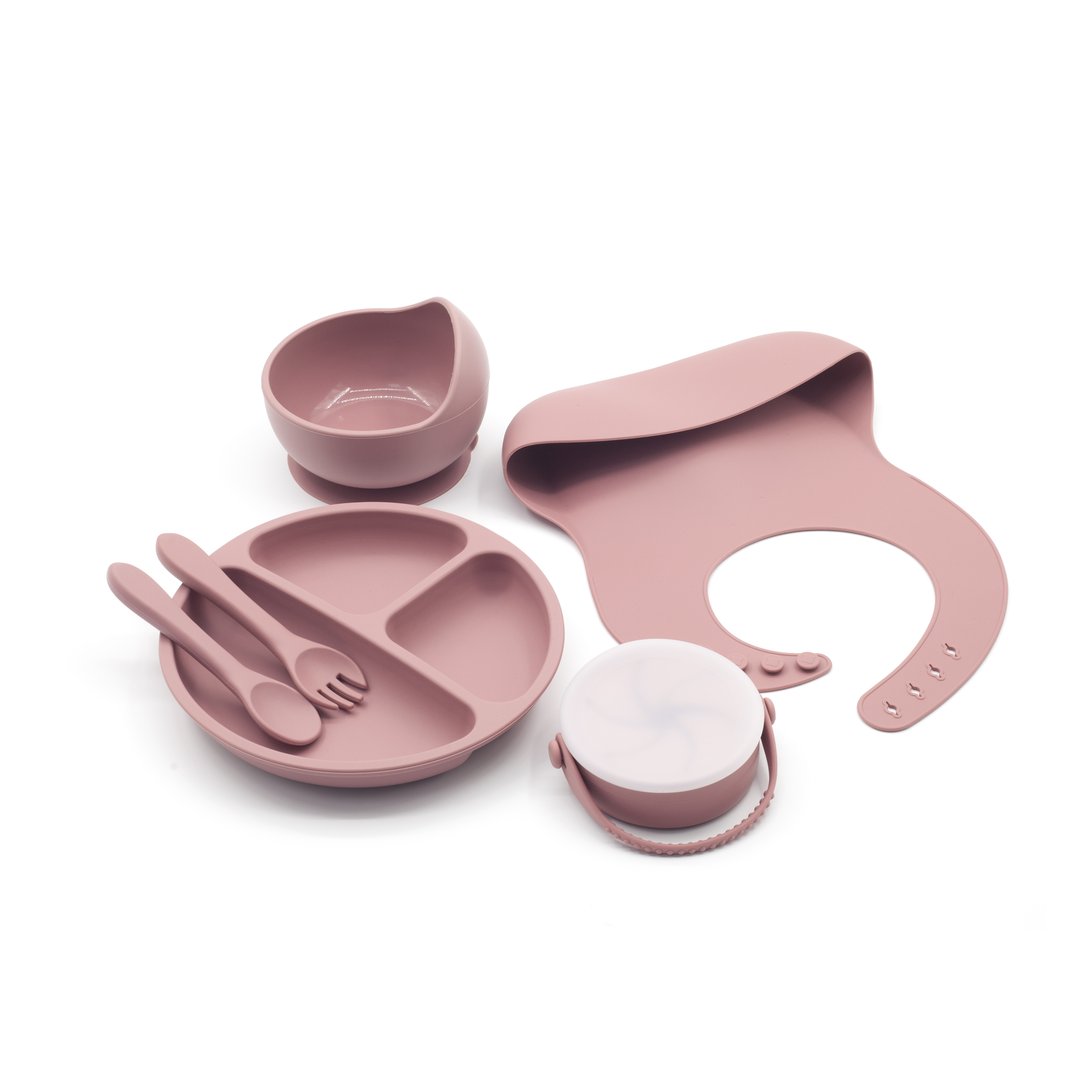 Silicone Baby Feeding Set, Bab - Baby Led Weaning Set ulasan dan harga