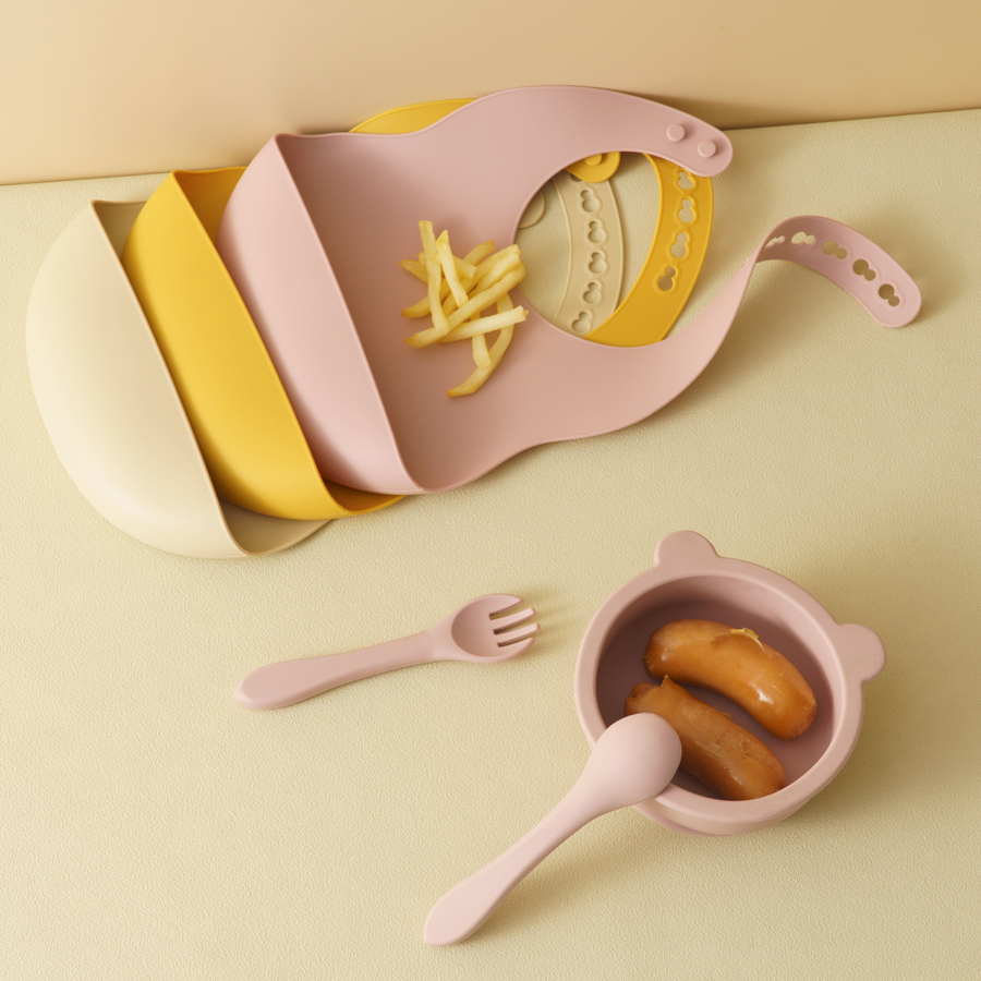 Wholesale Silicone Children Ta - Baby Led Weaning Set ulasan dan harga