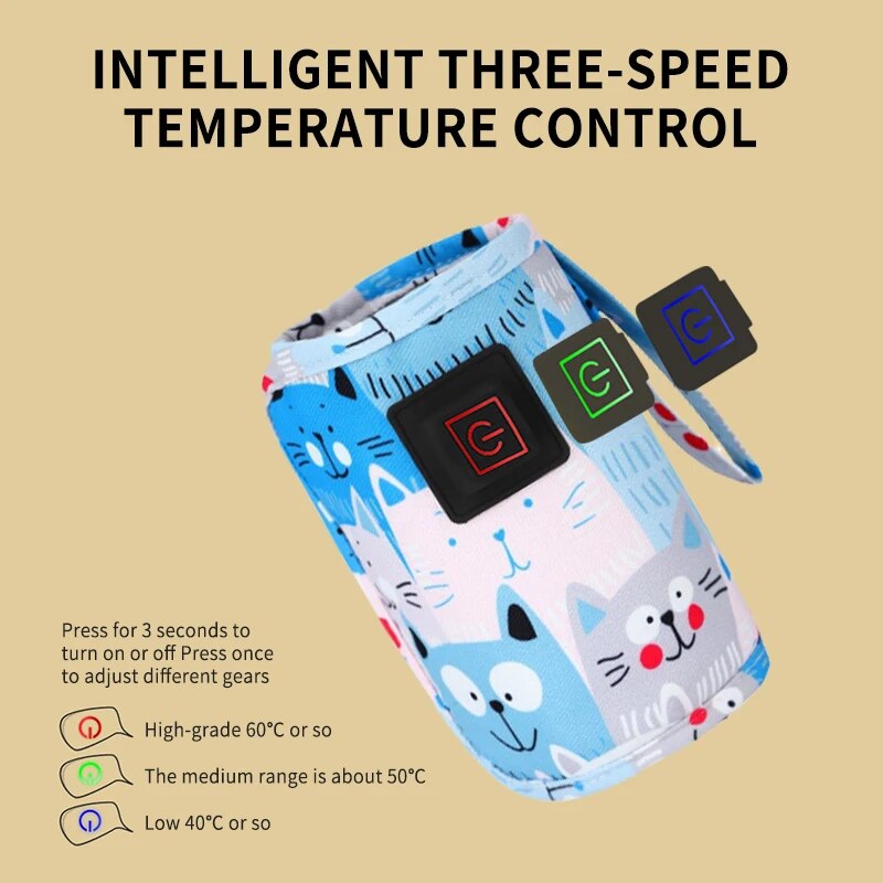 1 PCS USB Milk Warmer Constant - Portable Bottle Warmer ulasan dan harga