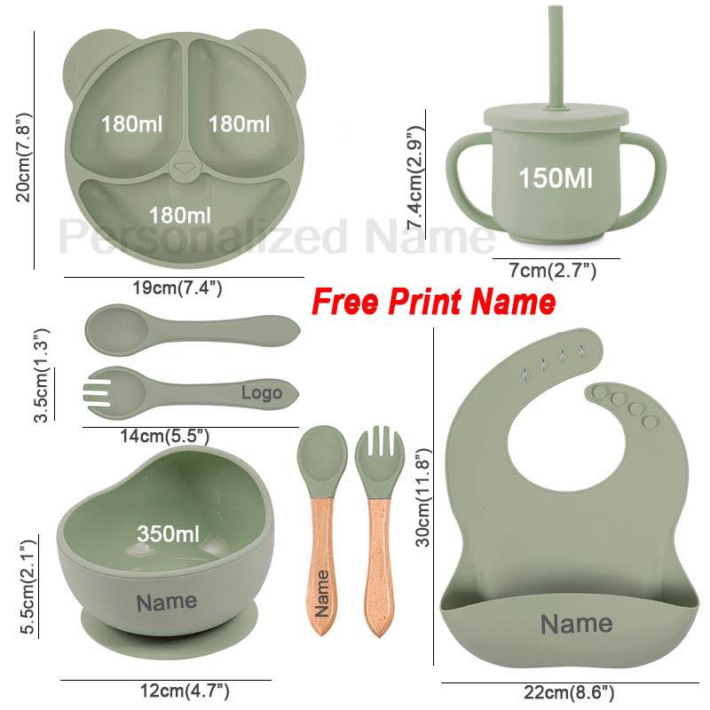 Feeding Set Silicone For Baby  - Baby Led Weaning Set ulasan dan harga