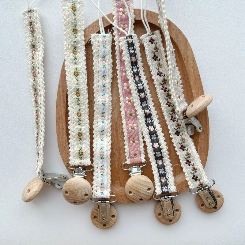 Lace Pacifier Clip Chain for N - Baby Products Gift ulasan dan harga
