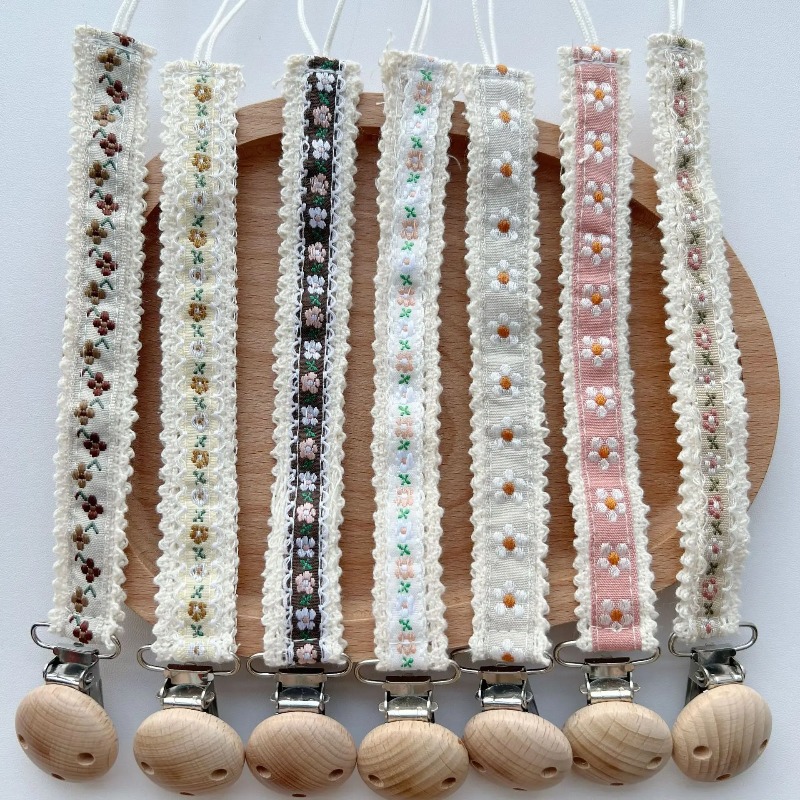 Lace Pacifier Clip Chain for N - Baby Products Gift ulasan dan harga