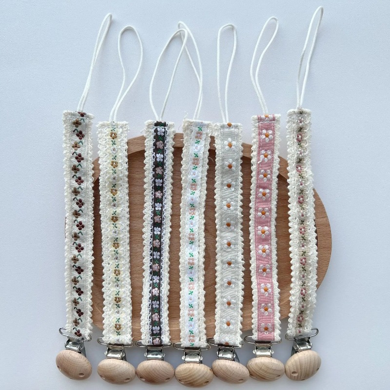 Lace Pacifier Clip Chain for N - Baby Products Gift ulasan dan harga